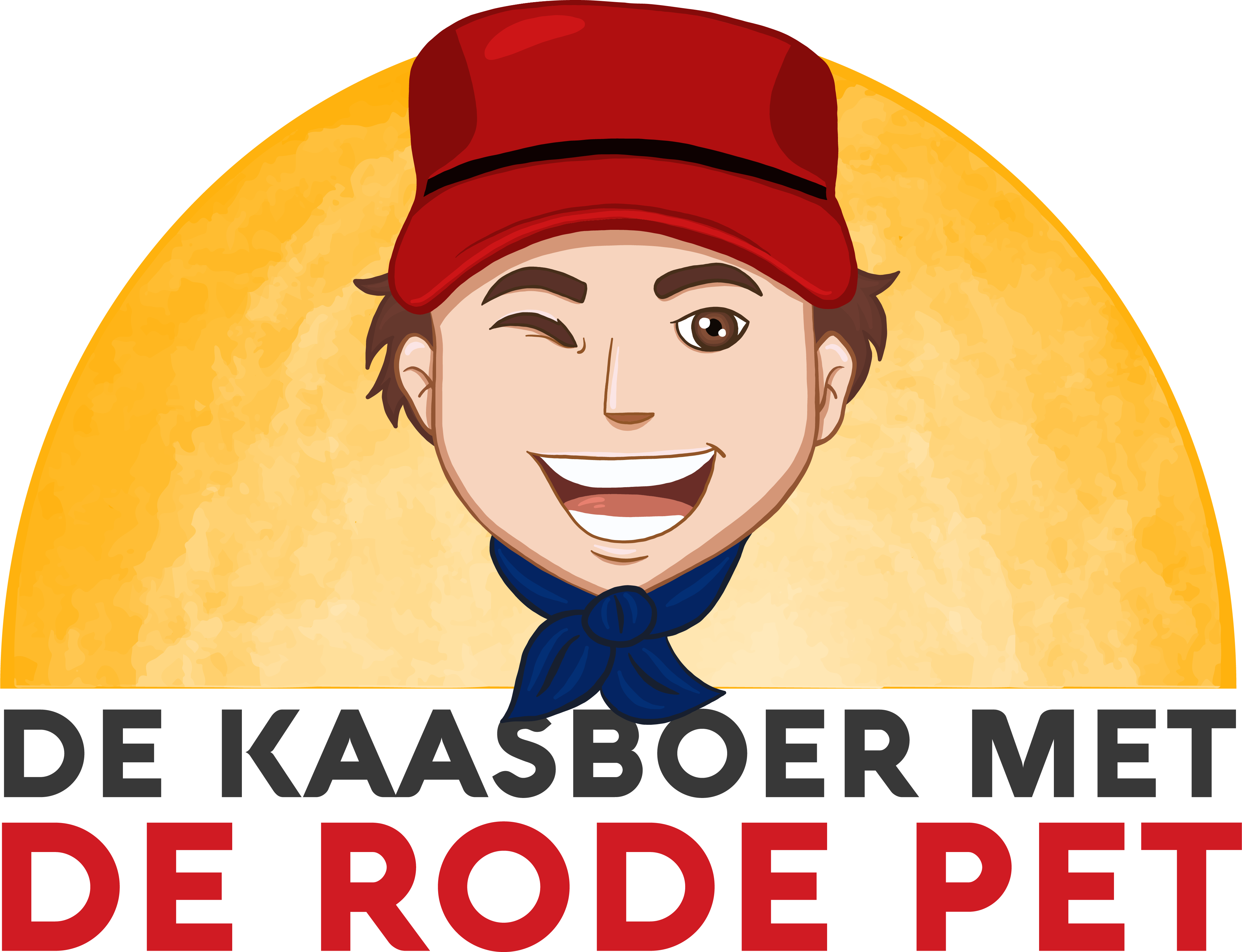 De kaasboer met de rode pet